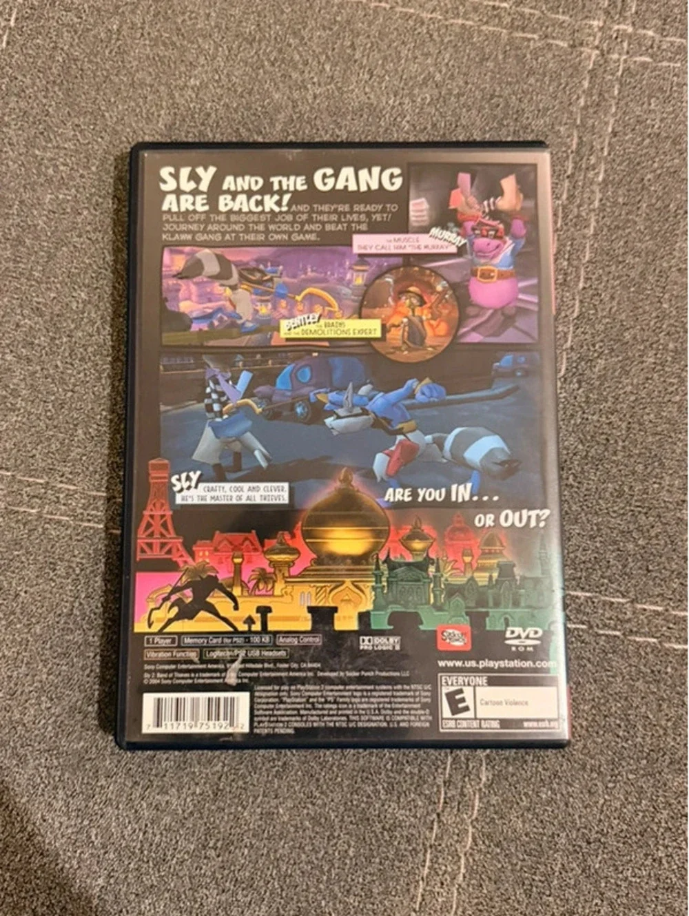 Sly 2 Band of Thieves for PlayStation 2